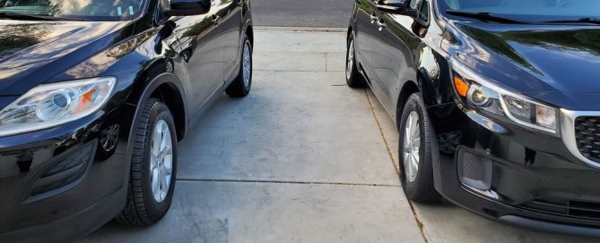 After detailing – Shiny polished cars in Yucaipa