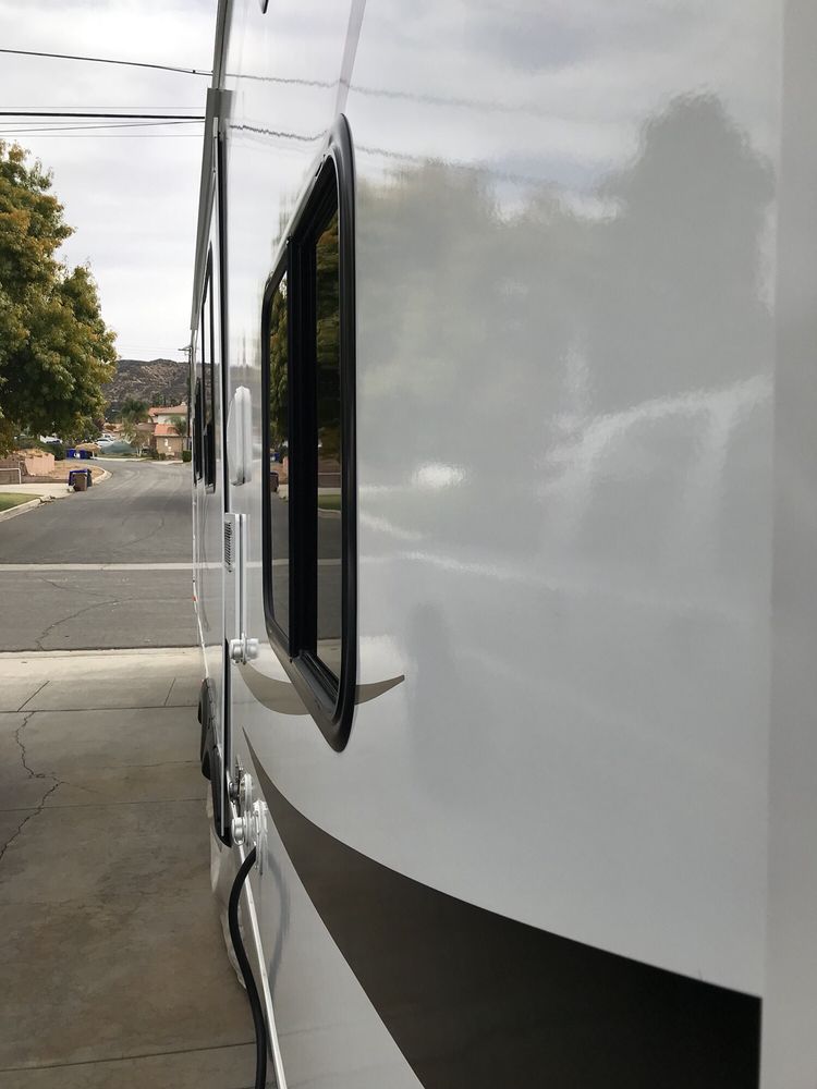 RV Detailing - Mobile Detailing for RVs in the Yucaipa (Side View)