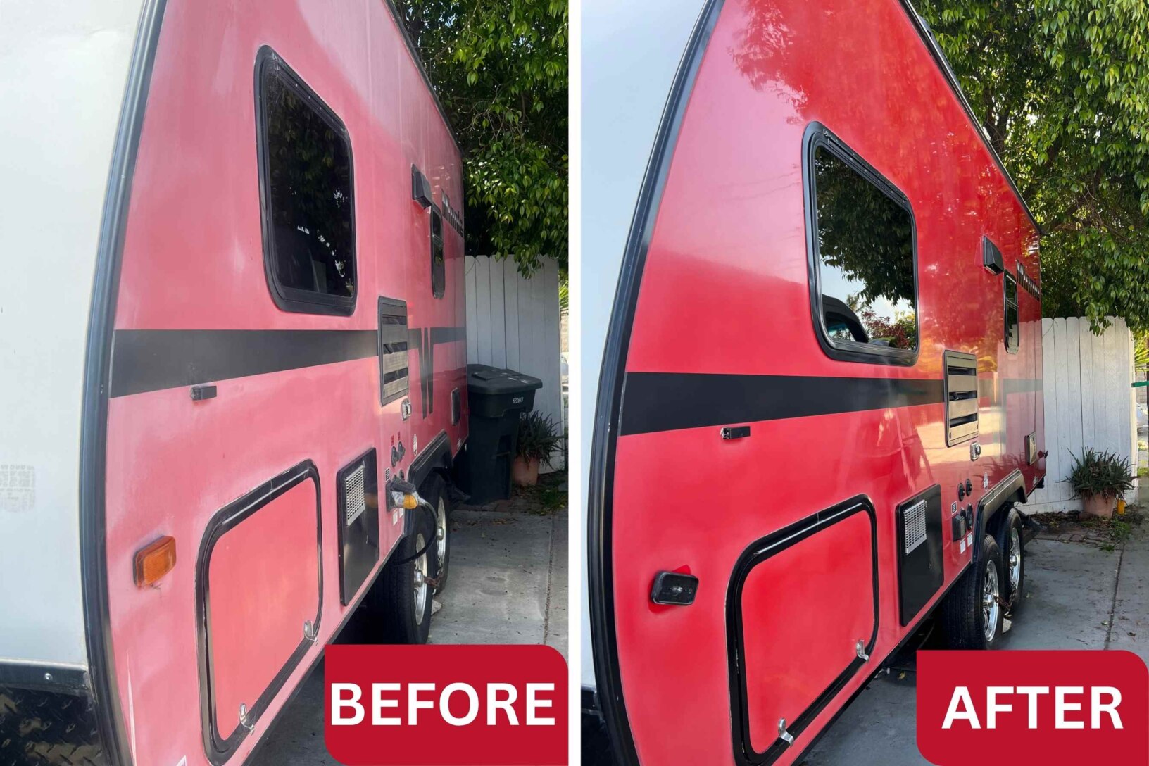 Before After Auto Detailing