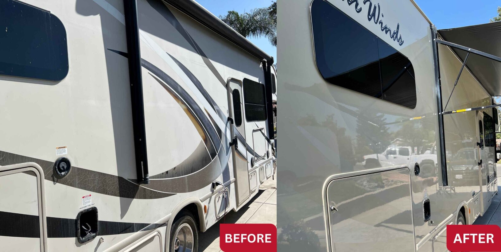 Winds Detailing Before After